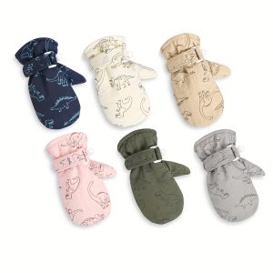 CozyKids Fleece Mittens - Soft, Warm, Easy-On Winter Gloves for Boys and Girls - Perfect for Outdoor Play, Cold Weather, and Toddler Development